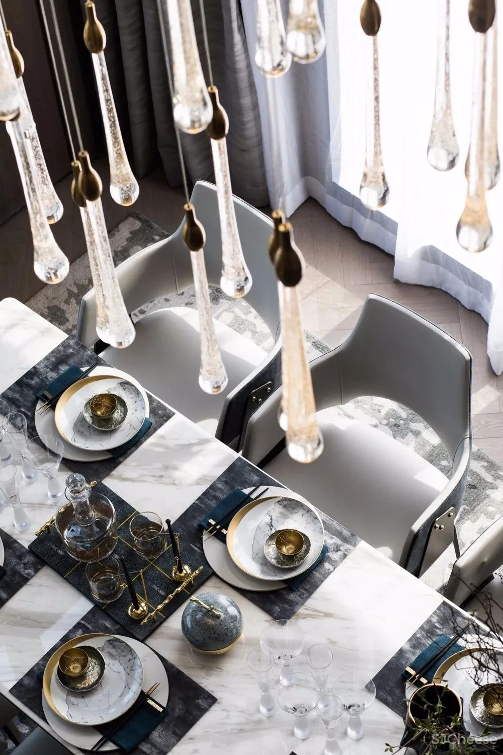 高级灰复式样板间设计方案丨格调满满