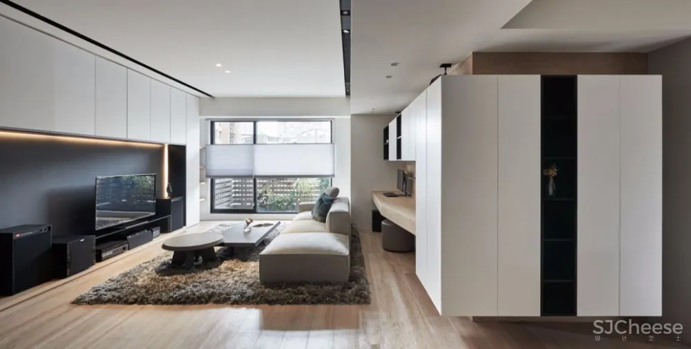 南港Ch宅，现代温馨 | 工一设计