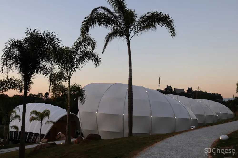 可见泽栖帐篷艺术酒店，云南 / 捷仕建筑 首