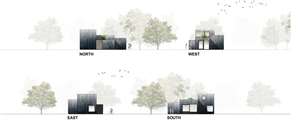 山林中的度假小屋，荷兰 / i29 + Chris Collaris