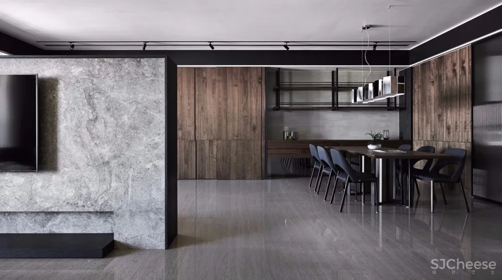 台湾木质极简风格住宅 | 沐澄设计