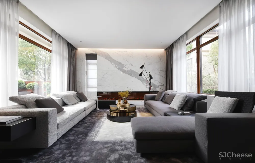 宁波600㎡东海府别墅 | 汉格空间设计 首