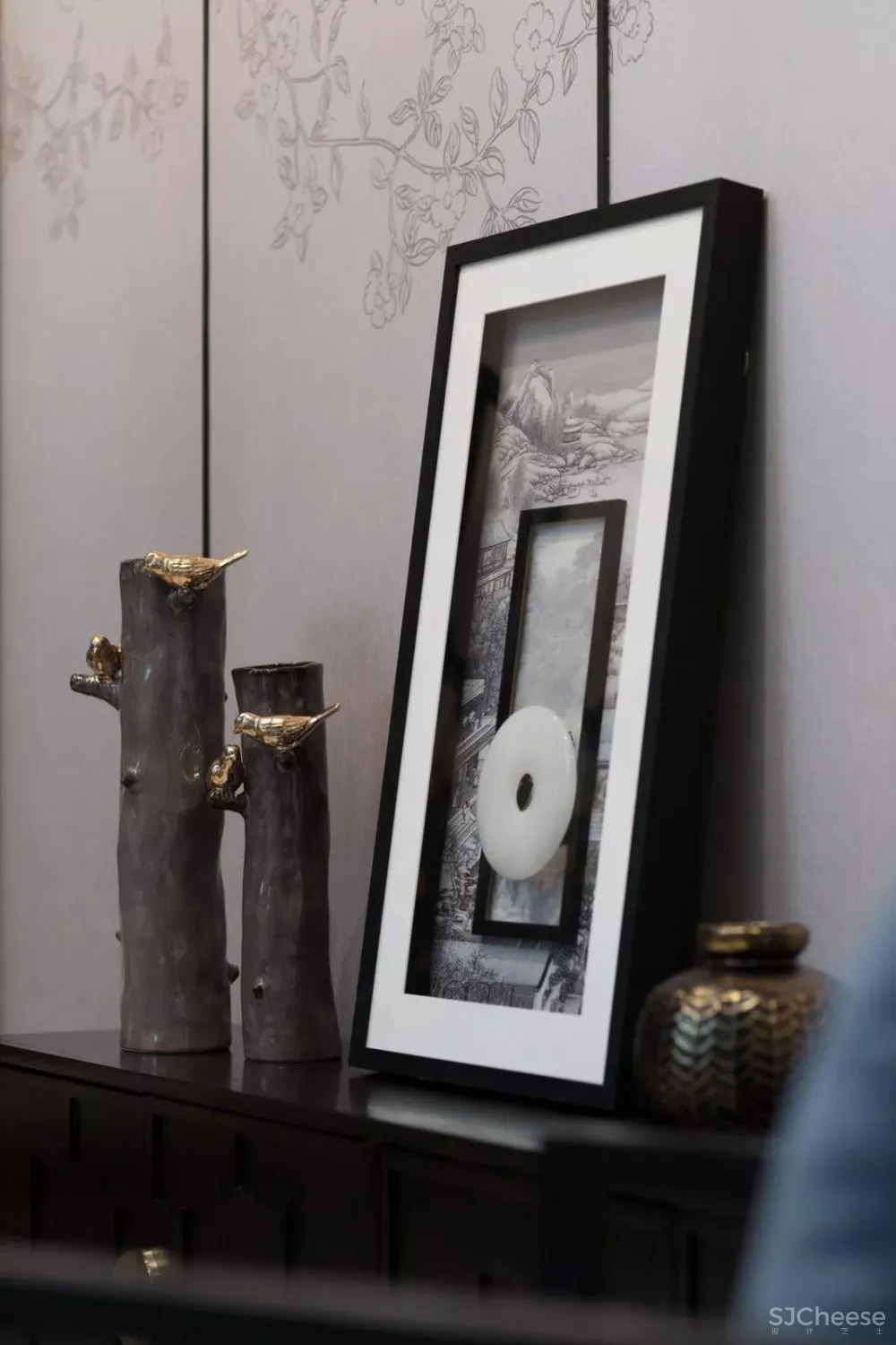 伊派设计丨一室山水之风 ,学习传统与现代的融合