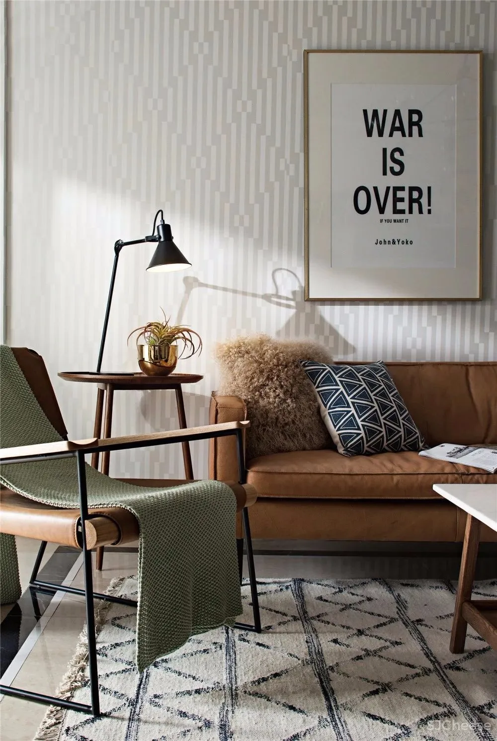 【GND设计】有个性有温度的紧凑刚需户型样板房设计方案