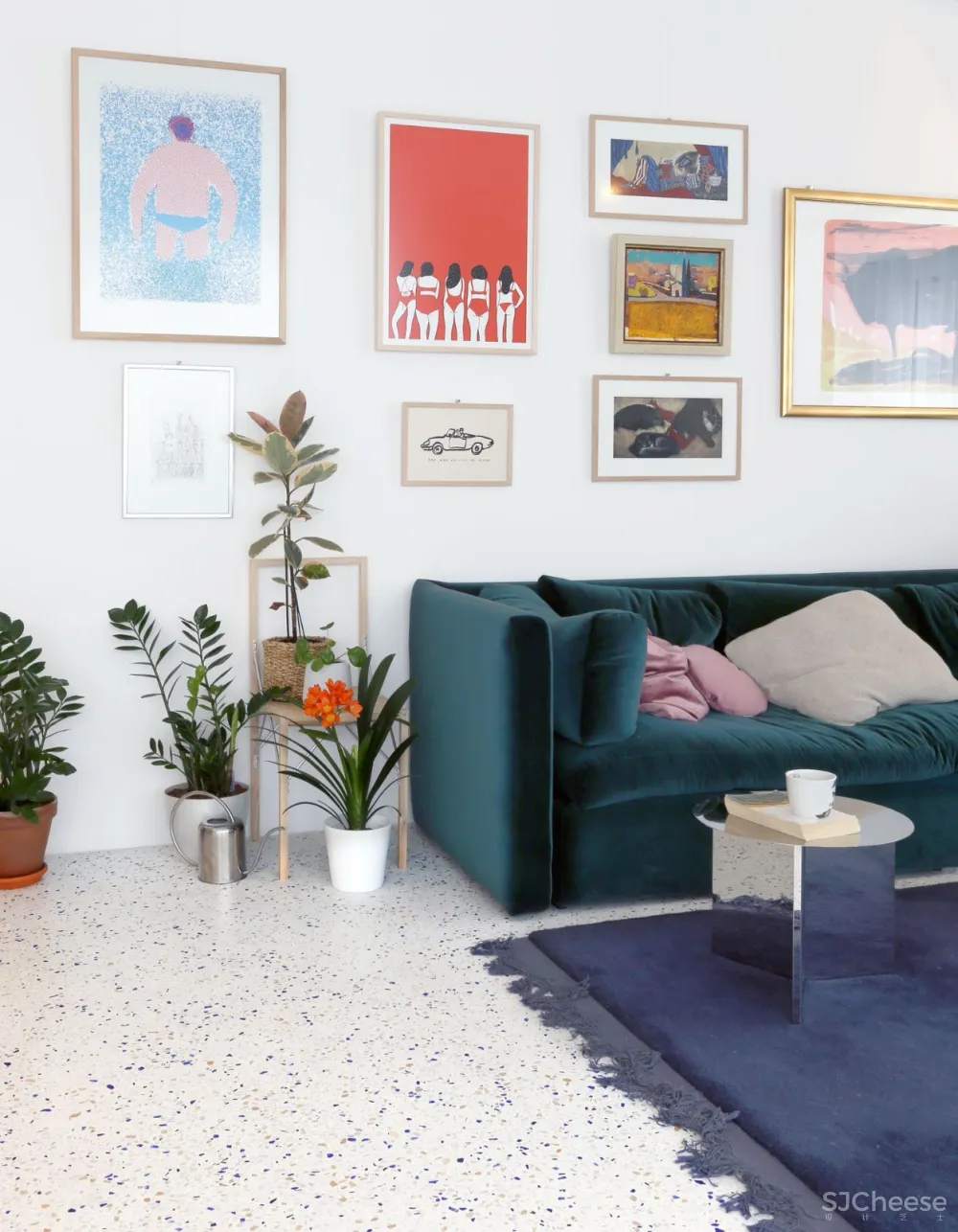 最新 | 绿色植物明亮现代公寓 Mesarska