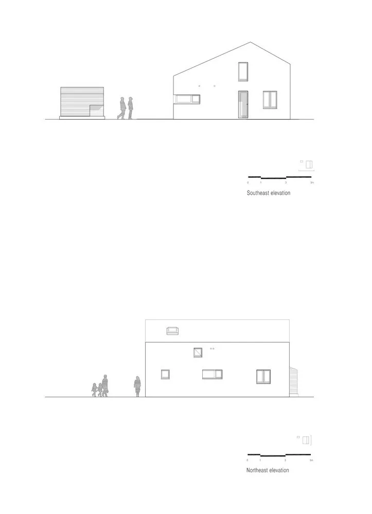 June Architect | 形式简洁整体和细节结合的住宅空间