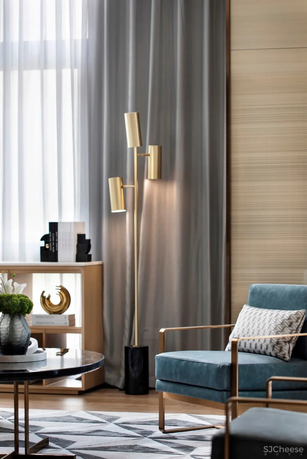 中海世纪荟售楼处，NEW ART DECO的诗意景观 | 本则设计