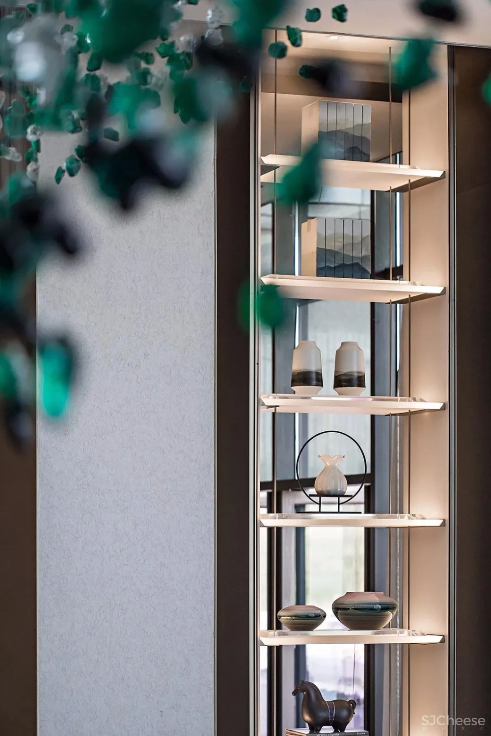 【IDEAL-YLH地产设计】900㎡东方韵味售楼处 | 节能建筑里的艺术世界！