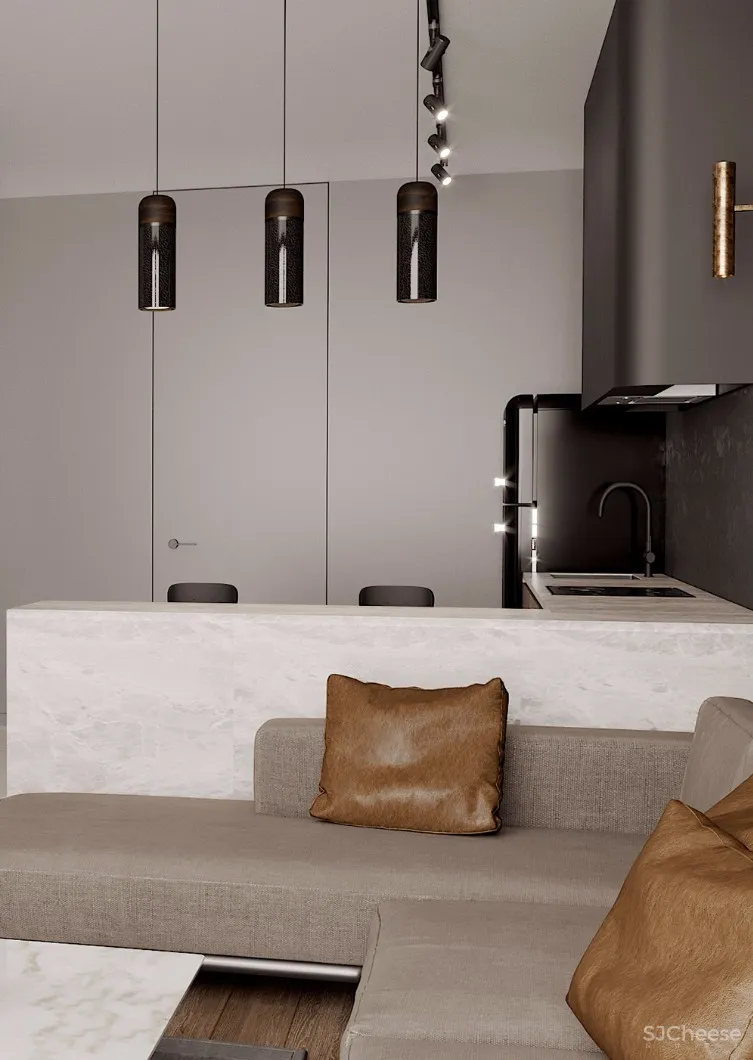 朴实无华的简约公寓丨 却是最有质感的设计 首