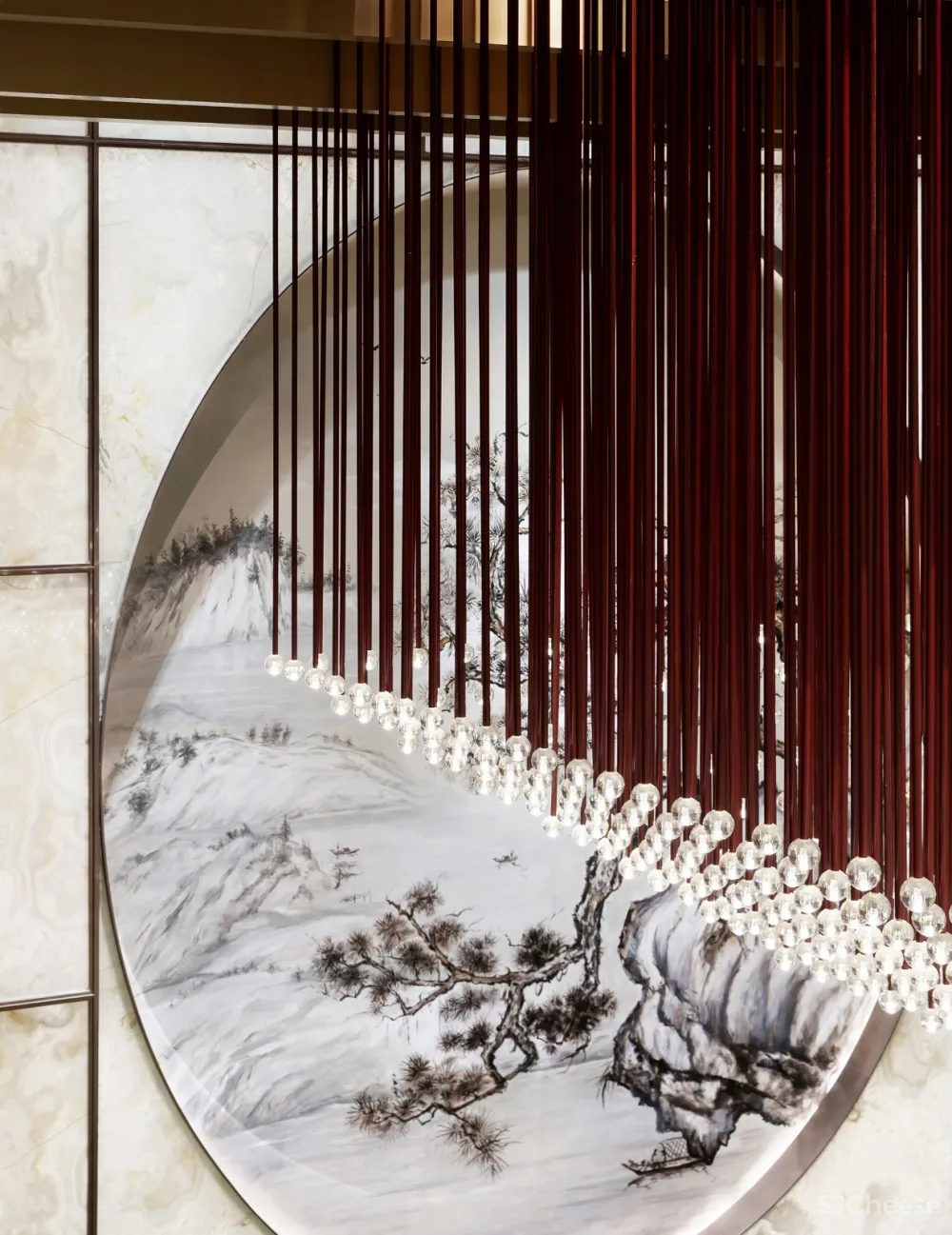 建发·首院售楼会所：山水成画，抒写风雅文韵 | 创时空设计