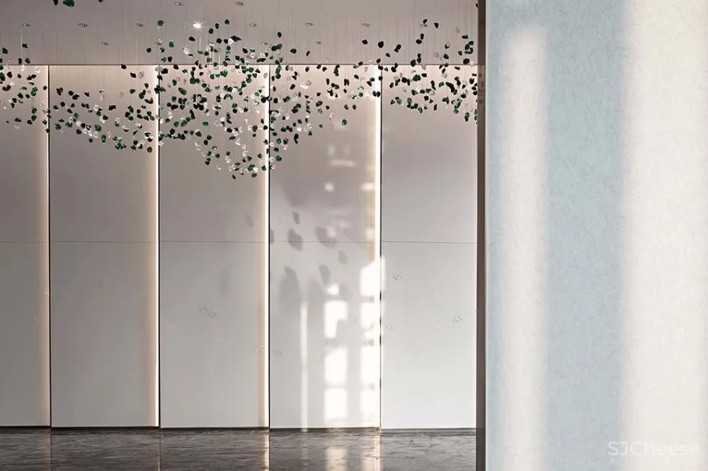 【IDEAL-YLH地产设计】900㎡东方韵味售楼处 | 节能建筑里的艺术世界！