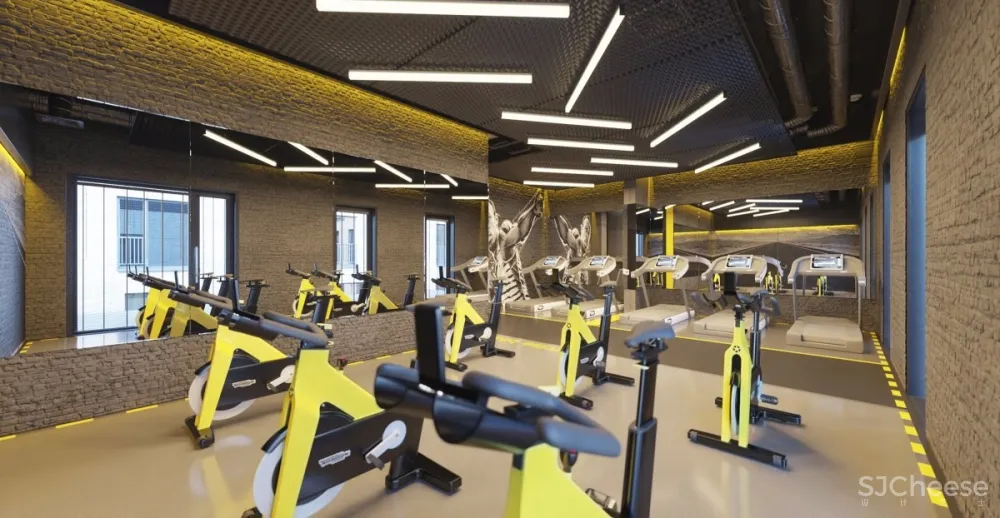 国外时尚活力健身房设计 | forms architects