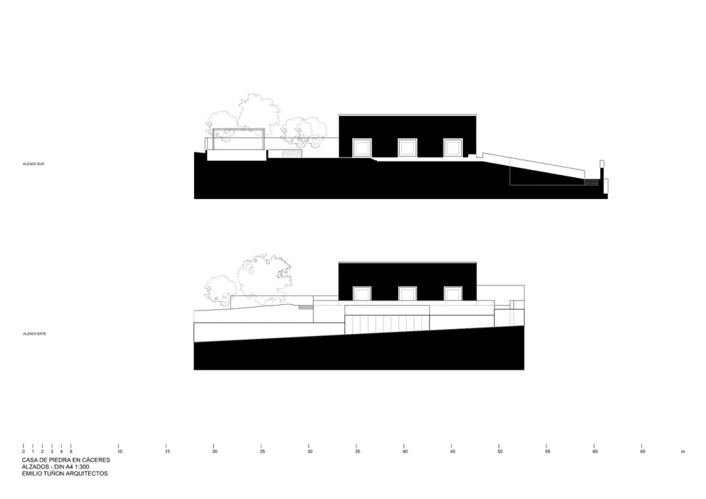 卡塞雷斯石屋 / Tuñón Arquitectos