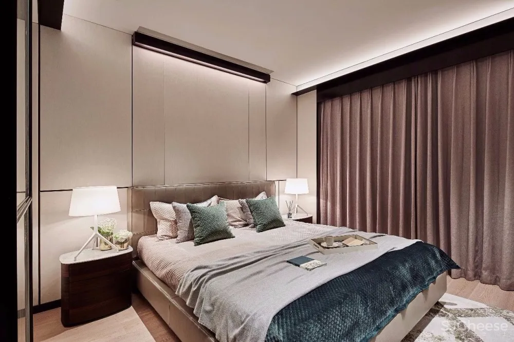 新作 | 深圳万科瑧山府，180m² 香蜜湖畔极简大宅 首