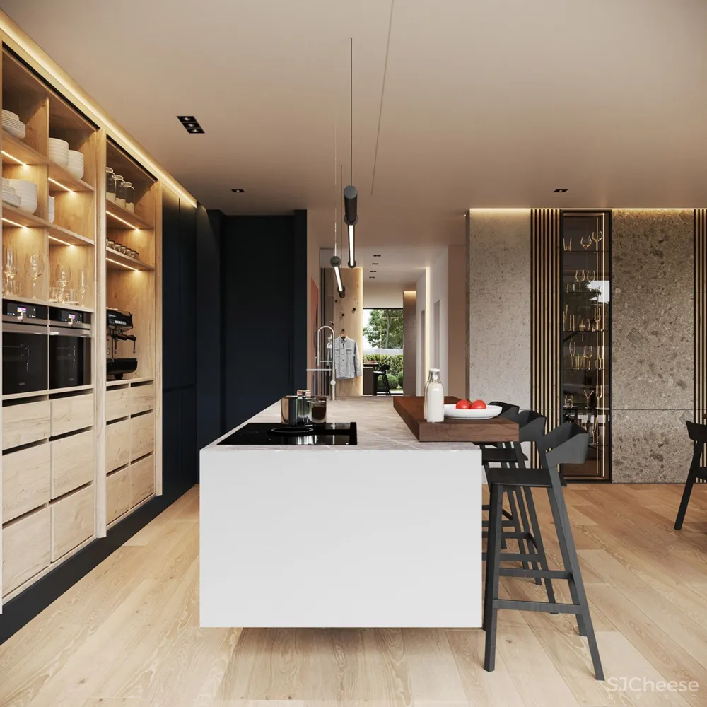 极简主义之家,每一寸都是简单的杰作 | Johny Mrazko