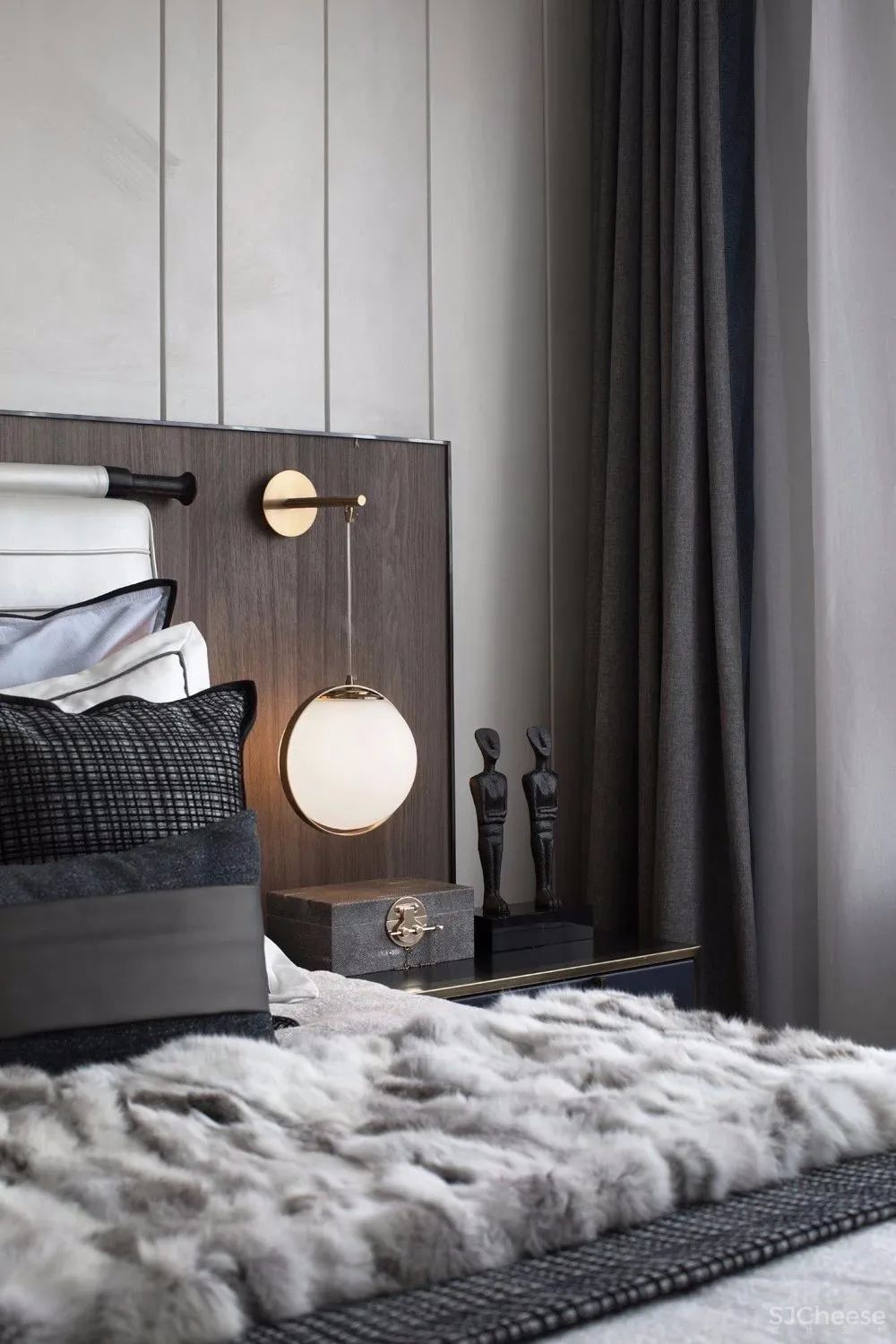 高级灰复式样板间设计方案丨格调满满