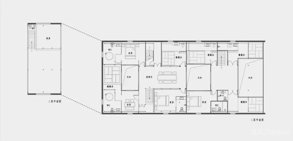 大可设计/山东日照清溪龙吟民宿改造设计 首