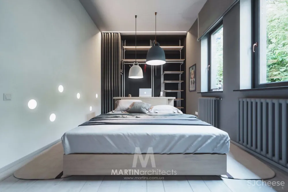 橘红+灰，活力清新公寓 | Martin architects