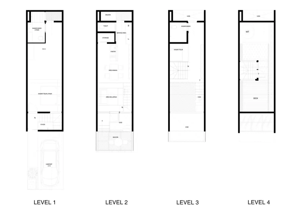 Ago Architects | 印尼家庭住宅 3500 Millimetre House