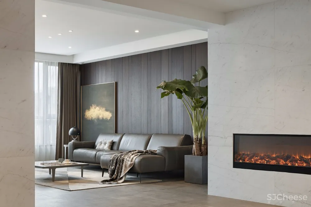 向往空间·郑州268m²绿城怡商玉园 | 潘擎设计 首