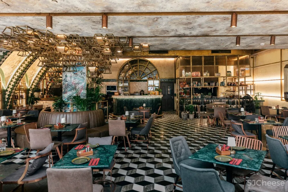 科威特Trapani轻复古餐厅 | Ahmed AlBaghly