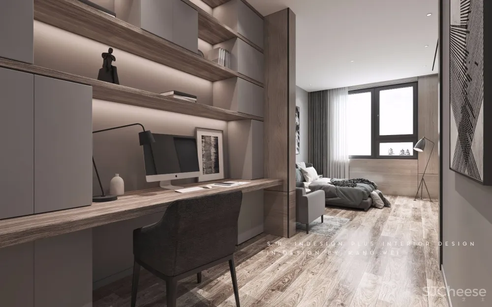 “木衫”西安260m²大平层室内空间设计 | S.H.INDESIGN PlUS