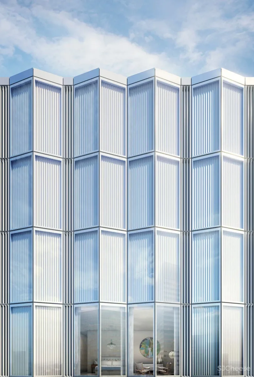 诺曼·福斯特设计最苗条的公寓楼, 样板房走起了简约奢华风!