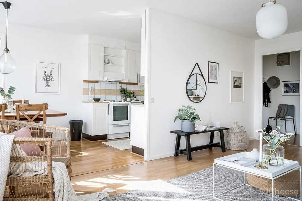 瑞典白色北欧风住宅 | Sandra Stals 首