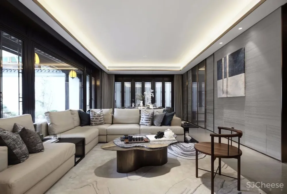 新作 | 435.8m²杭州顶级合院,精致儒雅的东方美学智慧