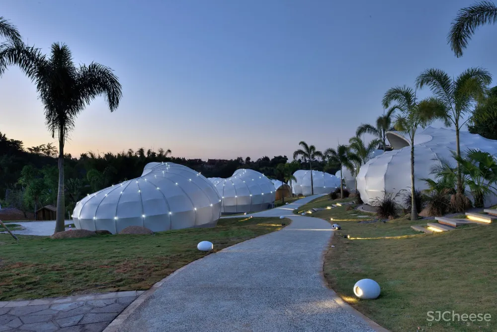 可见泽栖帐篷艺术酒店，云南 / 捷仕建筑 首