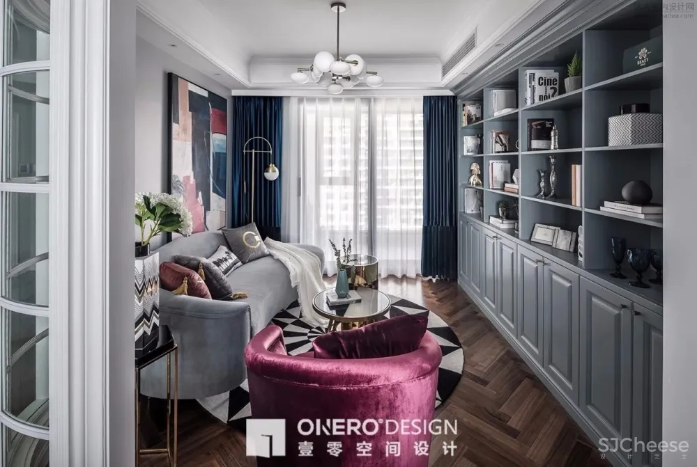 “简欧"摇身一变丨去风格化大House的摩登时髦艺术家