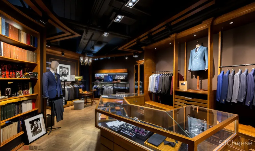 DID鼎点设计|SPEAR&HOUSE 铁马今歌西服定制店 首