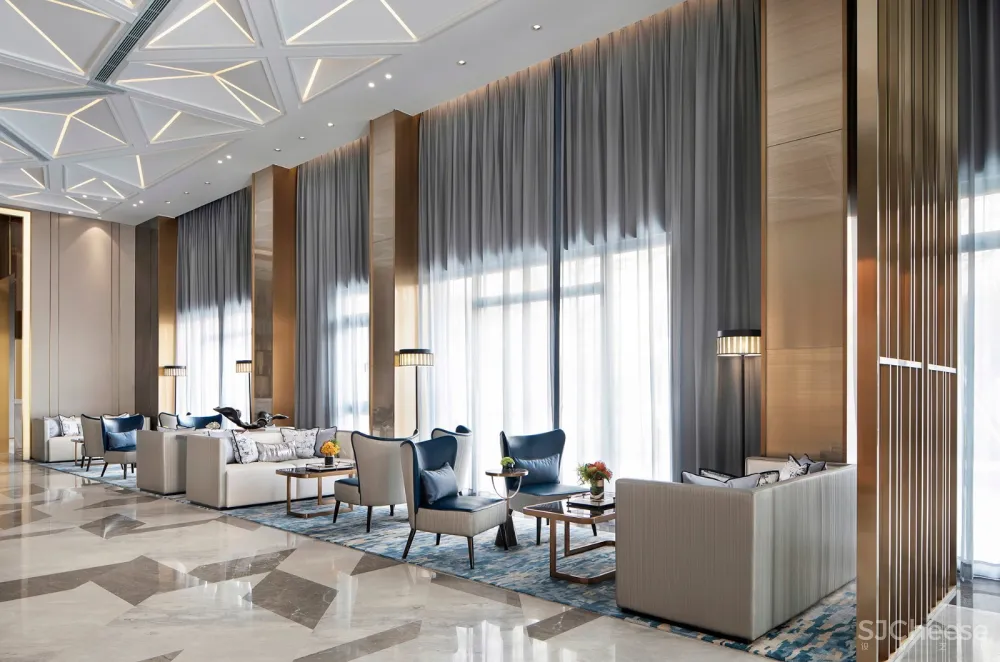 中海世纪荟售楼处，NEW ART DECO的诗意景观 | 本则设计