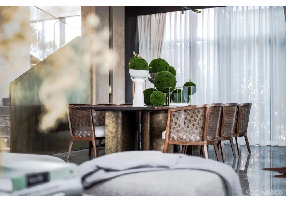 编织摩登与艺术生活 | 山海荟C2样板空间 首