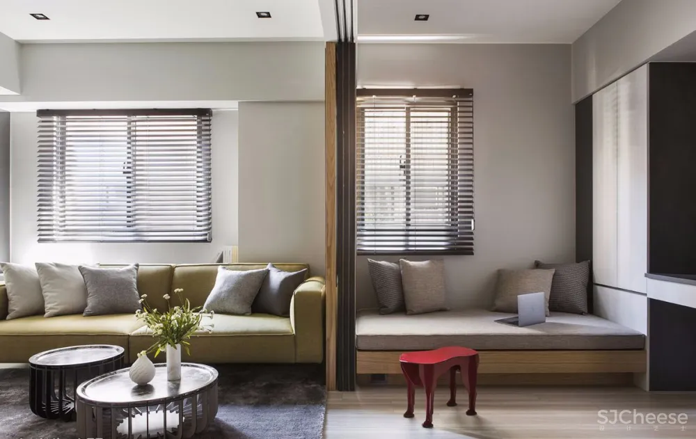 63㎡现代风格住宅 | 北境设计 首