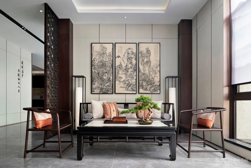 建发·首院售楼会所：山水成画，抒写风雅文韵 | 创时空设计