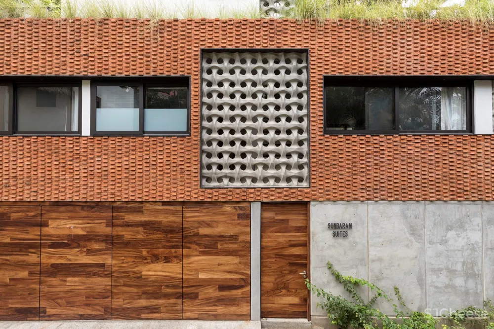 RVO Studio | 纹理和材料的独特组合 Sundaram House