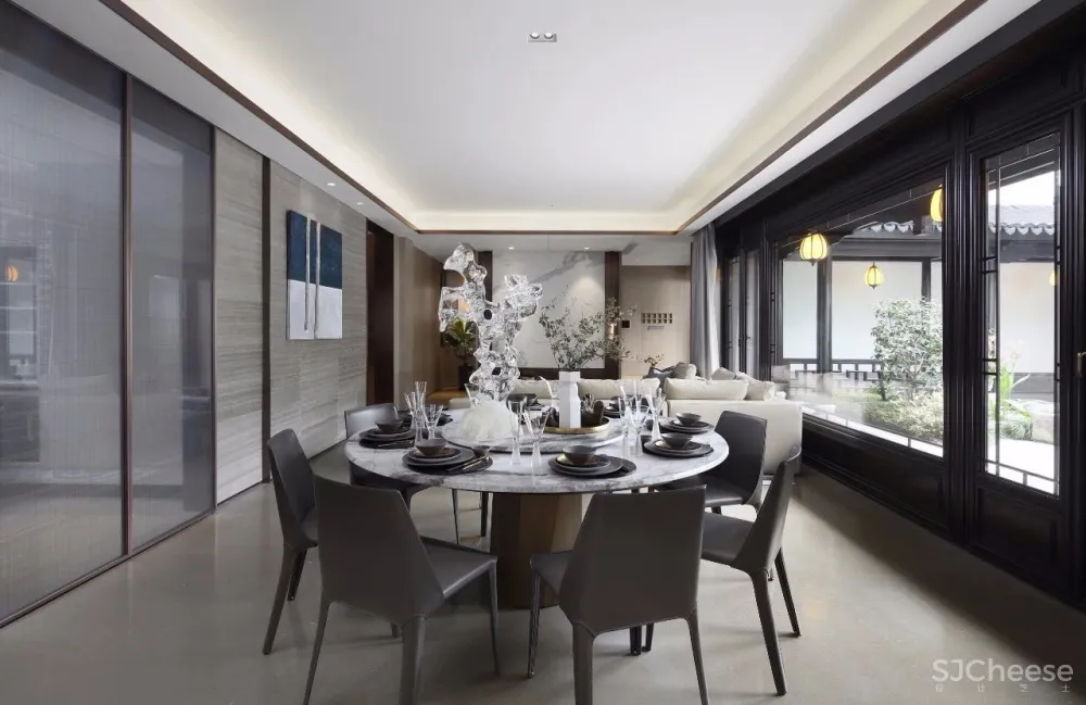 新作 | 435.8m²杭州顶级合院,精致儒雅的东方美学智慧