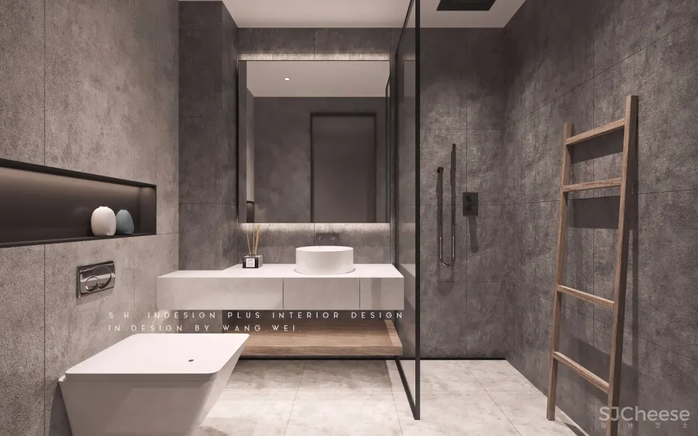 “木衫”西安260m²大平层室内空间设计 | S.H.INDESIGN PlUS