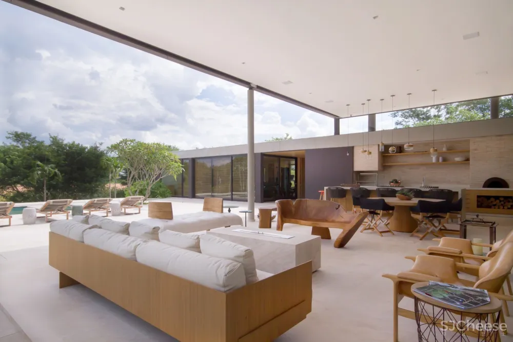 拥有六间套房的巴西自然别墅 | CCB Paineiras