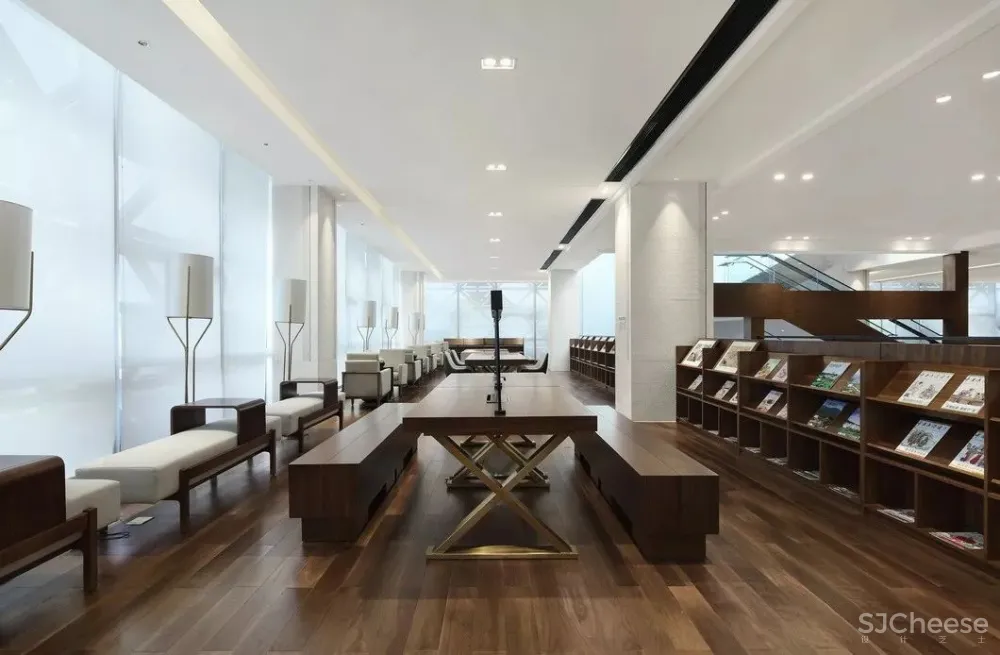 济南“首善之区”，最具人文艺术的售楼处设计 | 标谱室内设计