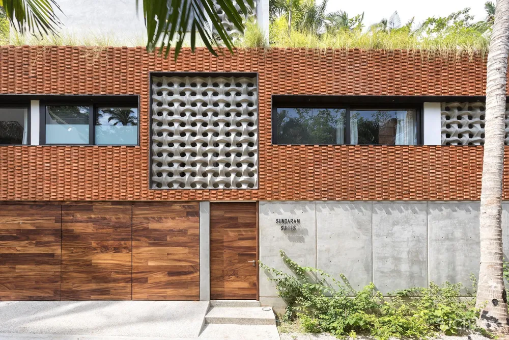 RVO Studio | 纹理和材料的独特组合 Sundaram House