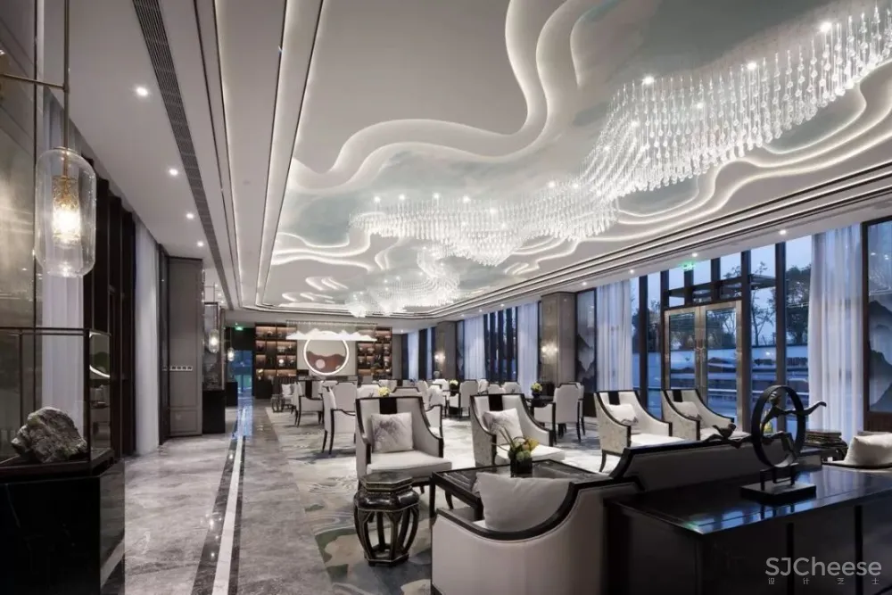 伊派设计丨一室山水之风 ,学习传统与现代的融合