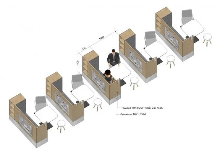 韩国房地产中介公司办公中心 | Design Studio INTU:NE