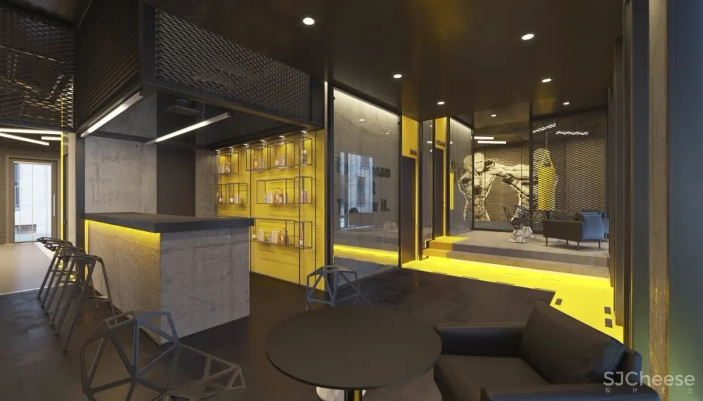 国外时尚活力健身房设计 | forms architects