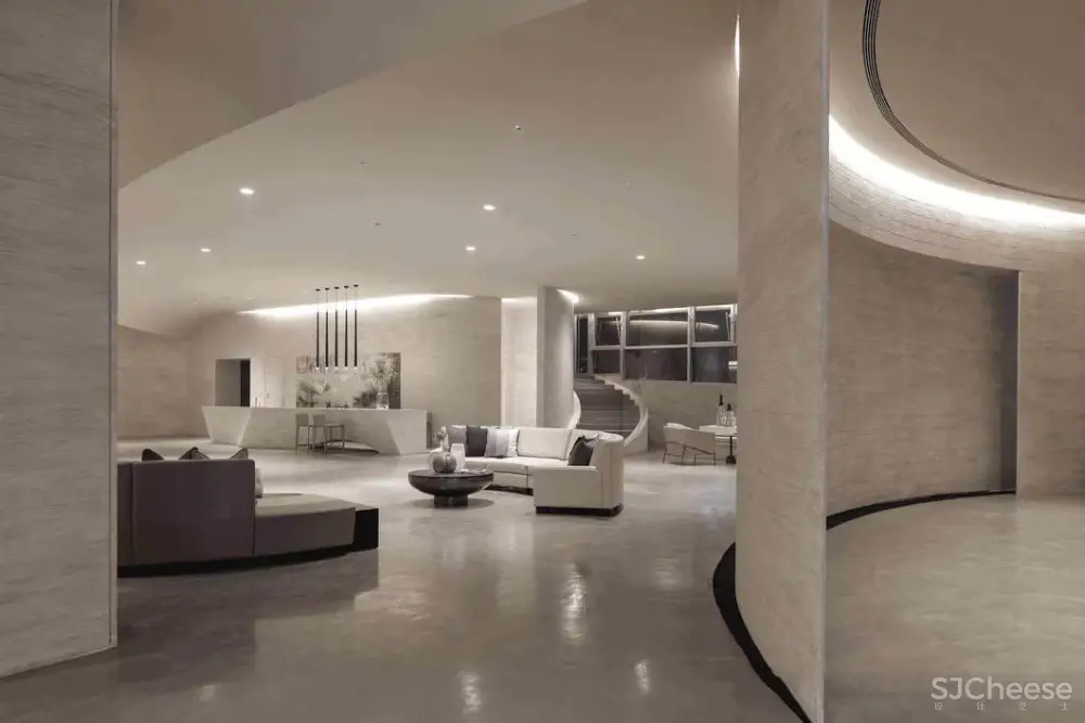 LSDCASA&水相设计:用艺术感打造媲美美术馆的售楼处! 首