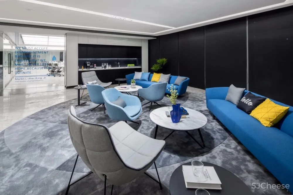 新作| 超高颜值办公设计,全感官空间艺术营造 首