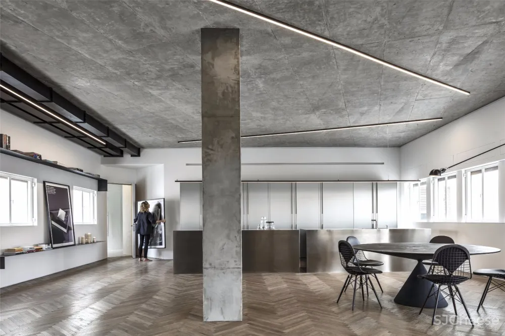 200㎡时尚工业风私人大宅 | Axelrod事务所 首