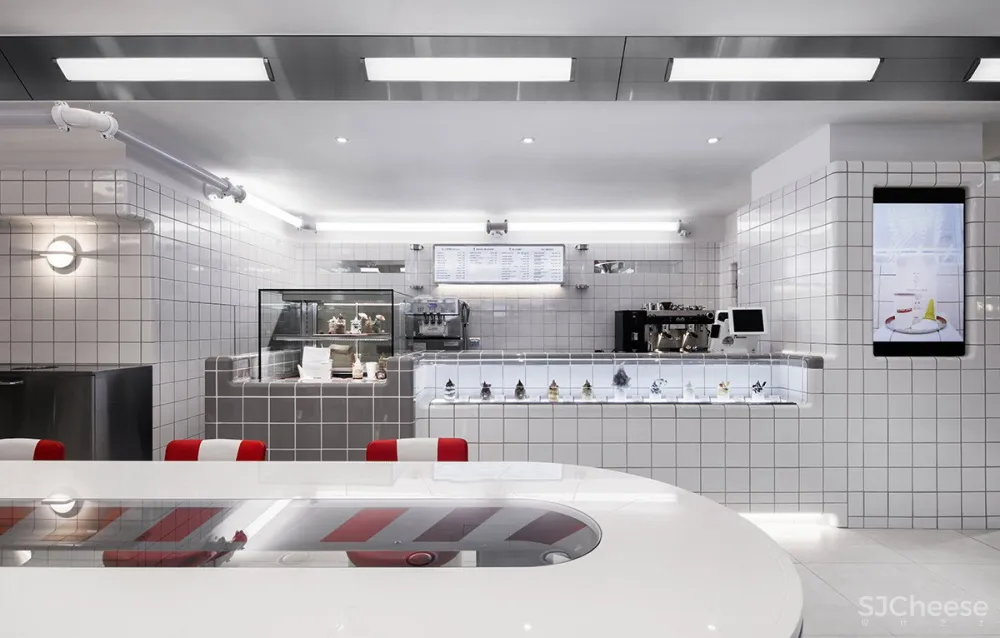 首尔86㎡Remicone 冰淇淋&甜点店 | Betwin Space Design