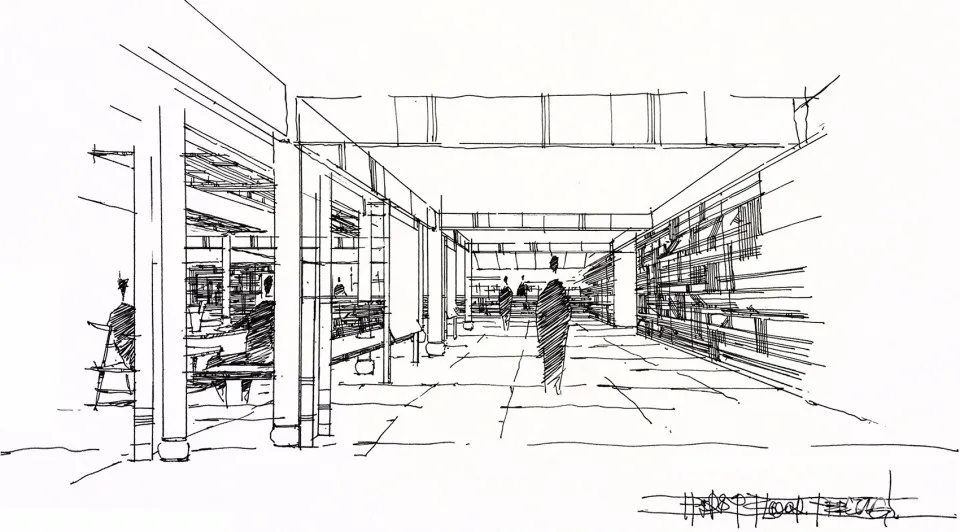 用纳西族传统特色面料覆盖整个空间,丽江肯德基玉河广场店 | RooMoo